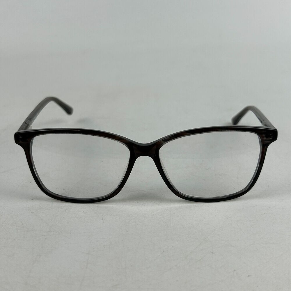Lenton & Rusby LR5007 Eyeglasses Womens Black Gray Square‎ Frames 54-14-135